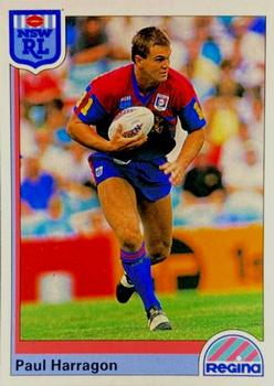 1992 Regina NSW Rugby League #71 Paul Harragon Front